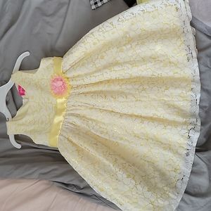 Yellow dress - 4T girls